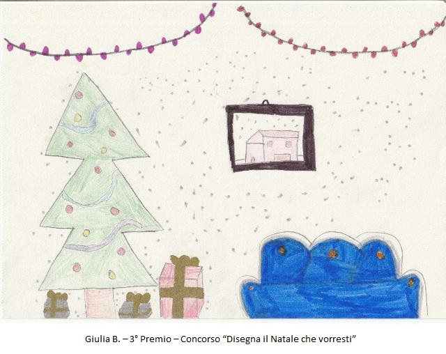 Concorso "Disegna il Natale che vorresti!" - Alunni del corso doposcuola della Primaria di Frassineto Po
